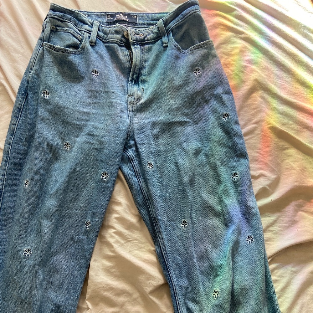 Embroidered jeans